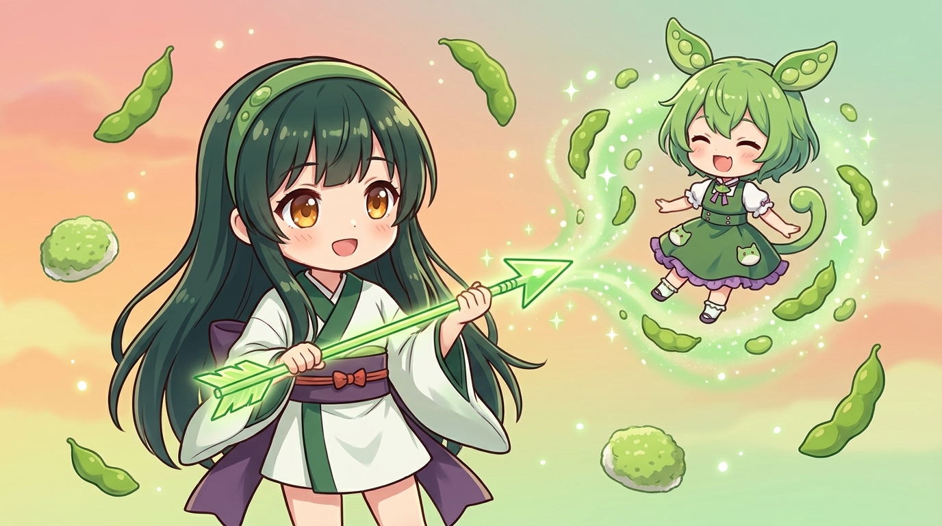 「ずんだもん」って何者?名前の由来とキャラクター誕生秘話なのだ